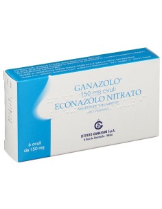 Ganazolo 150 mg Econazolo Antimicotico 6 Ovuli Vaginali